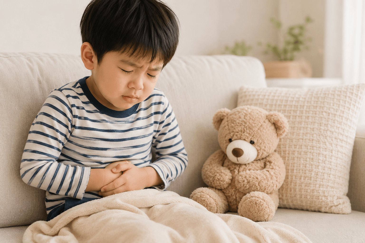 子供の便秘を放置した場合に起こる症状