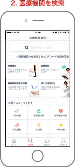 スマートフォンでの利用例